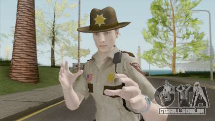 Leon Arklay Sheriff (RE2 Remake) para GTA San Andreas