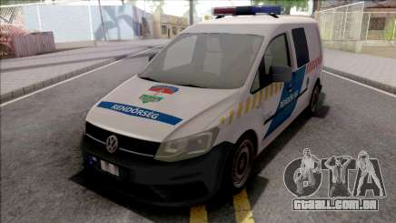 Volkswagen Caddy Magyar Rendorseg para GTA San Andreas