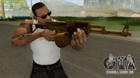 Assault Rifle GTA V Grip (Box Clip) para GTA San Andreas