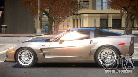 Chevrolet Corvette ZR1 V1.3 para GTA 4