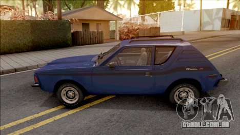 AMC Gremlin X 1973 Blue para GTA San Andreas