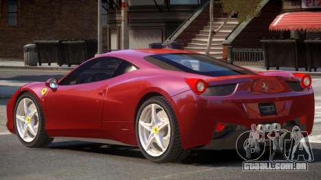 Ferrari 458 Upd para GTA 4