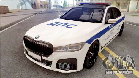BMW M760Li 2019 DPS para GTA San Andreas
