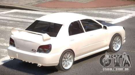 Subaru Impreza WRX ST para GTA 4