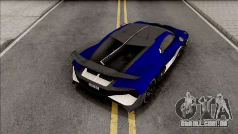 Bugatti Divo 2019 CSR2 110 Ans Bugatti para GTA San Andreas