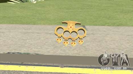 Knuckle Dusters (The Player) GTA V para GTA San Andreas