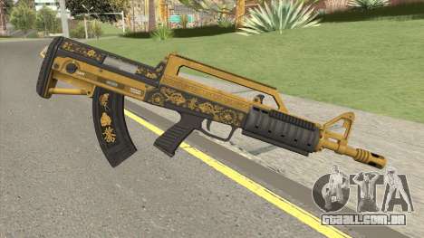 Bullpup Rifle (Base V1) Main Tint GTA V para GTA San Andreas
