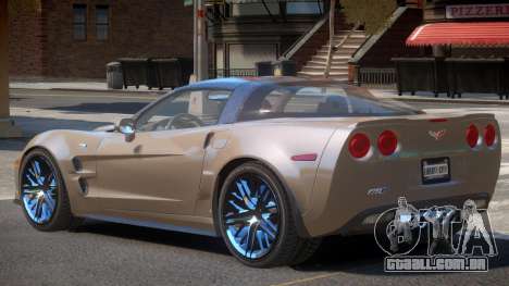 Chevrolet Corvette ZR1 V1.0 para GTA 4