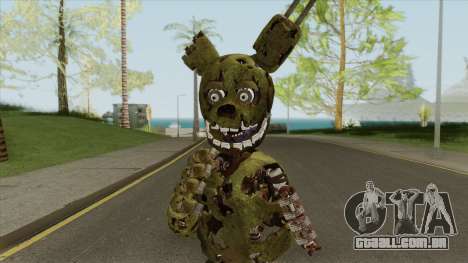 Burned Springtrap (FNAF) para GTA San Andreas