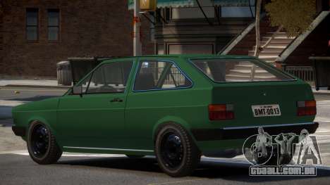 1986 Volkswagen Gol V1.0 para GTA 4