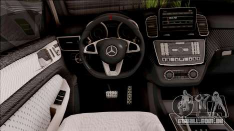 Mercedes-AMG GLE 63S Rendorseg para GTA San Andreas