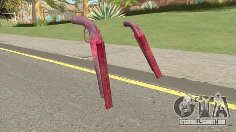 Double Barrel Shotgun GTA V (Pink) para GTA San Andreas