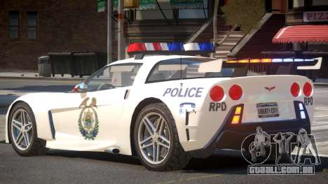 Chevrolet Corvette Police V1.1 para GTA 4