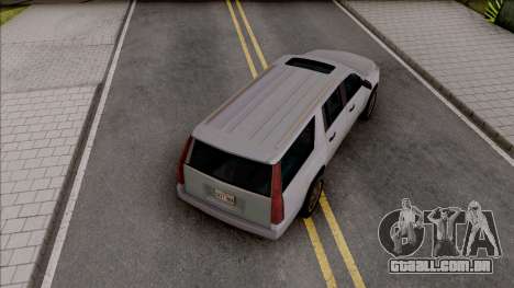 Cadillac Escalade 2016 Lowpoly para GTA San Andreas