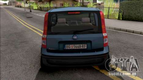 Fiat Panda Van para GTA San Andreas