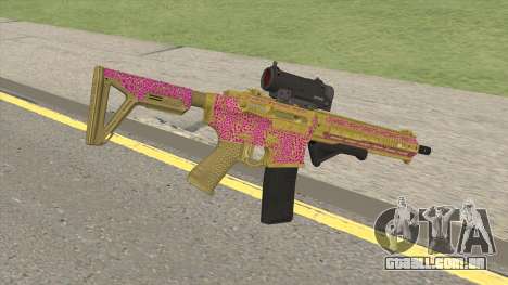 Carbine Rifle GTA V (Leopardo Rosa) para GTA San Andreas
