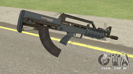 Bullpup Rifle (Flashlight) Old Gen Tint GTA V para GTA San Andreas