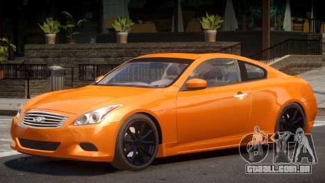 Infiniti G37 V1.0 para GTA 4