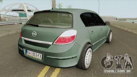 Opel Astra H 1.6 para GTA San Andreas