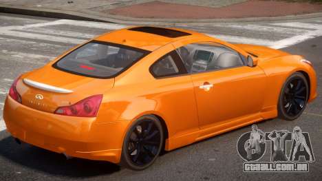 Infiniti G37 V1.0 para GTA 4