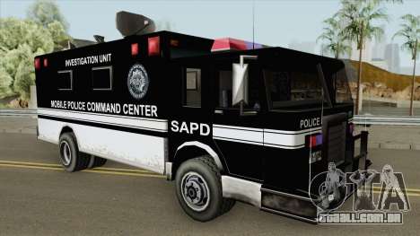 SAPD Mobile Police Base para GTA San Andreas
