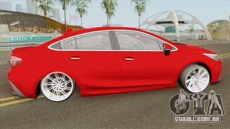 Chevrolet Cruze (Stance) 2017 para GTA San Andreas