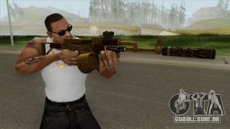 Assault Rifle GTA V (Complete Upgrade V1) para GTA San Andreas