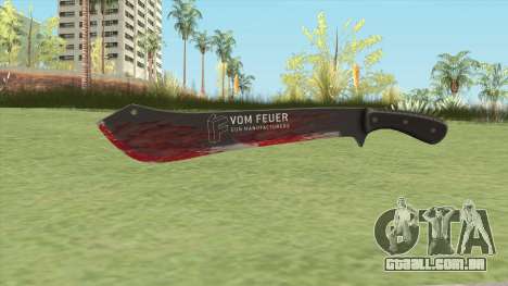 Vom Feuer Machete V3 GTA V para GTA San Andreas