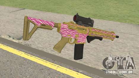 Carbine Rifle GTA V (Zebra Rosa) para GTA San Andreas