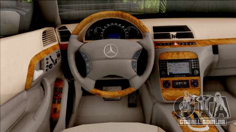 Mercedes-Benz W220 S55 AMG para GTA San Andreas