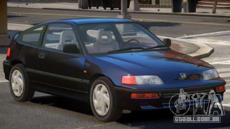 1992 Honda CRX V1.3 para GTA 4
