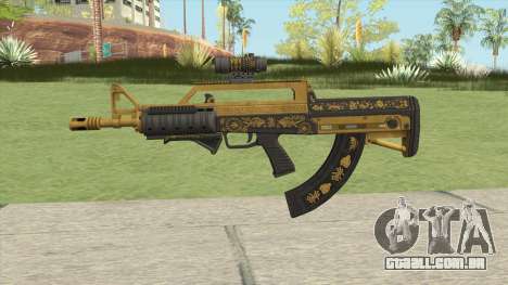 Bullpup Rifle (Two Upgrades V8) Main Tint GTA V para GTA San Andreas