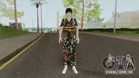 Kasumi Kimono (Retextured) para GTA San Andreas