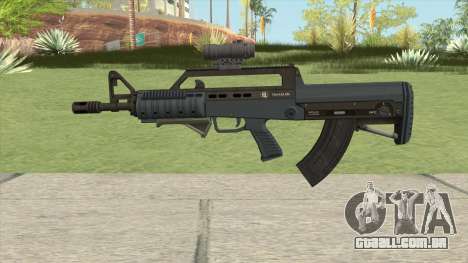 Bullpup Rifle (Two Upgrades V5) Old Gen GTA V para GTA San Andreas