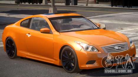 Infiniti G37 V1.0 para GTA 4