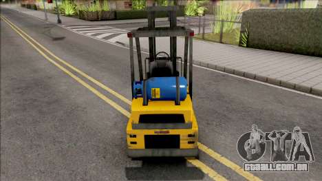 GTA V HVY Forklift IVF Style para GTA San Andreas