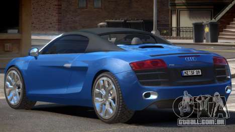 Audi R8 Roadster para GTA 4