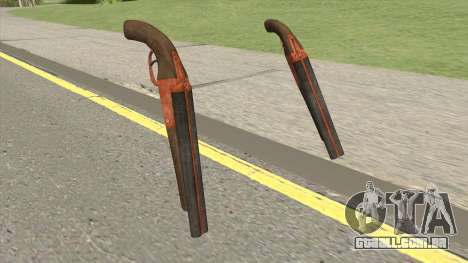 Double Barrel Shotgun GTA V (Orange) para GTA San Andreas