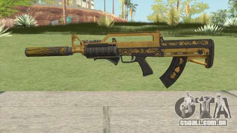 Bullpup Rifle (Three Upgrade V7) Main Tint GTA V para GTA San Andreas