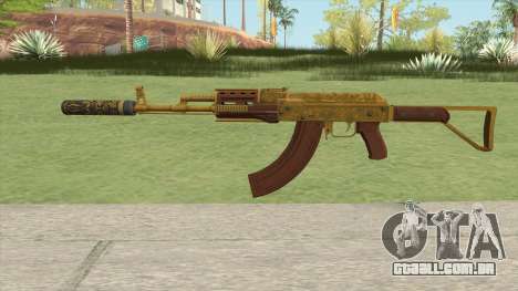 Assault Rifle GTA V Suppressor (Extended Clip) para GTA San Andreas