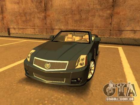Cadillac XLR-V 2009 para GTA San Andreas