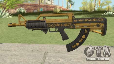 Bullpup Rifle (Grip V2) Main Tint GTA V para GTA San Andreas