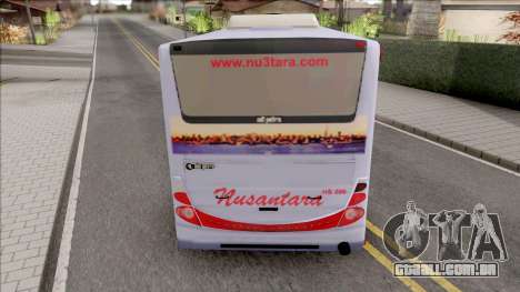 Nusantara Bus Setra Adi Putro Smile Lamp para GTA San Andreas