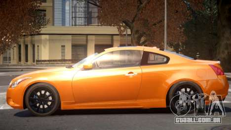 Infiniti G37 V1.0 para GTA 4