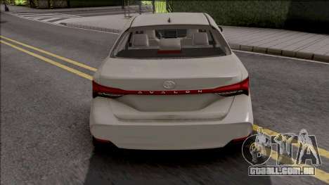 Toyota Avalon Hybrid 2019 para GTA San Andreas