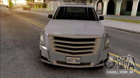 Cadillac Escalade 2016 Lowpoly para GTA San Andreas