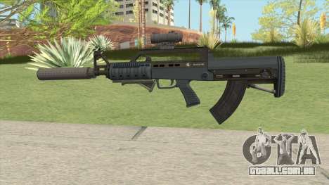 Bullpup Rifle (Three Upgrades V3) Old Gen GTA V para GTA San Andreas