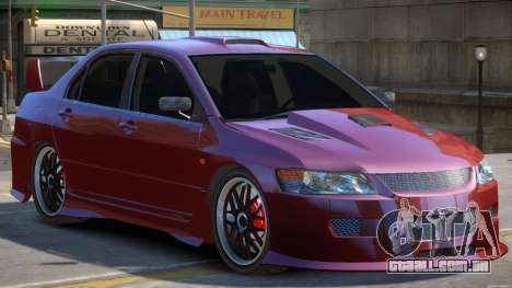 Lancer Evolution 8 V1 para GTA 4