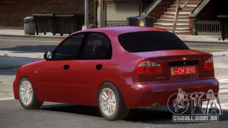 Daewoo Lanos V1.0 para GTA 4