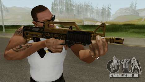Bullpup Rifle (Grip V1) Main Tint GTA V para GTA San Andreas